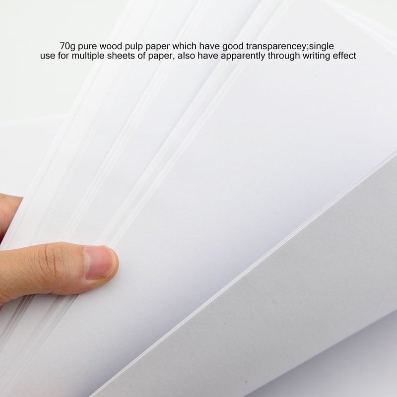 Owfeel Animation Paper Flip Book Kit with Holes Animation Positioning Paper Manga Comic Drawing 70G White Paper Drawing Paper Animation Kit for Art Color Digital Animating Work (Pack of 200 Sheet) - Image 5